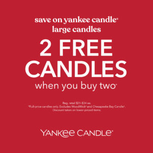 Buy Two, Get Two Free Large Candles