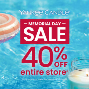 Yankee Candle Memorial Day Weekend Sale