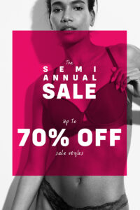 Semi-Annual Sale on Bras