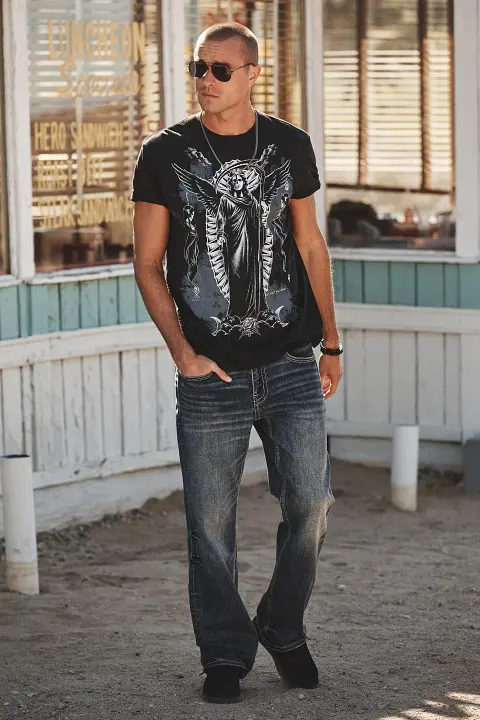 Man in T shirt